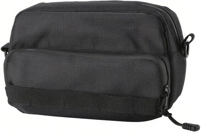 OFIG Universal Motorcycle Handlebar Bag, Bike Handlebar Bag, Fit for Motorbike Dirt Bike Bicycle Snowmobile Quad ATV - Image 1